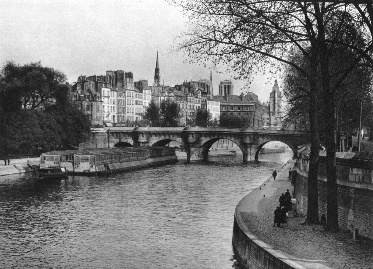 Şehir Adası, Paris, 1937 by Martin Hurlimann