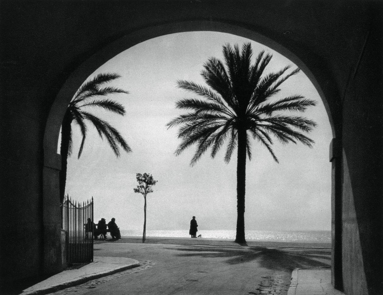 Amerika Birleşik Devletleri Rıhtımı, Nice, Fransa, 1937 by Martin Hurlimann