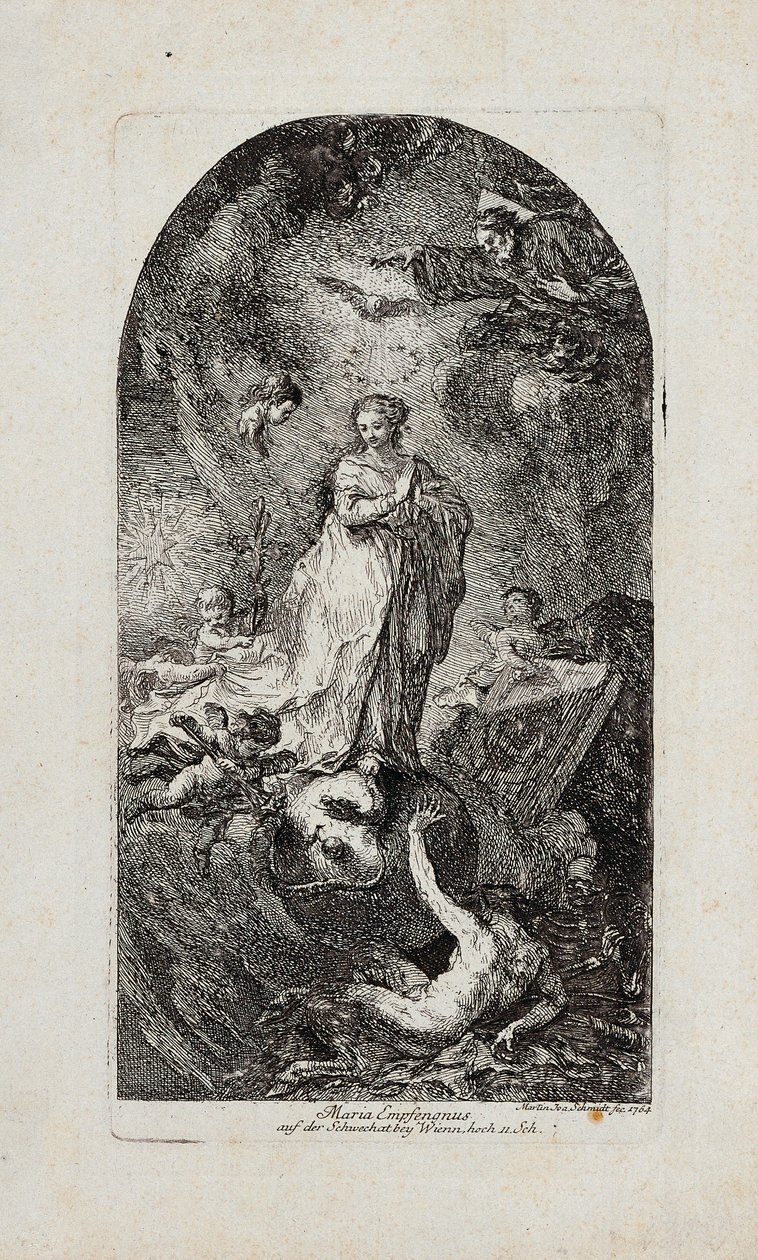Meryem anlayışı by Martin Johann Schmidt