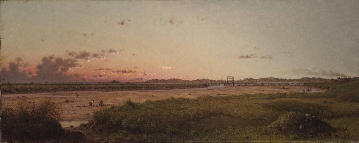Lynn Çayırları, 1863 by Martin Johnson Heade