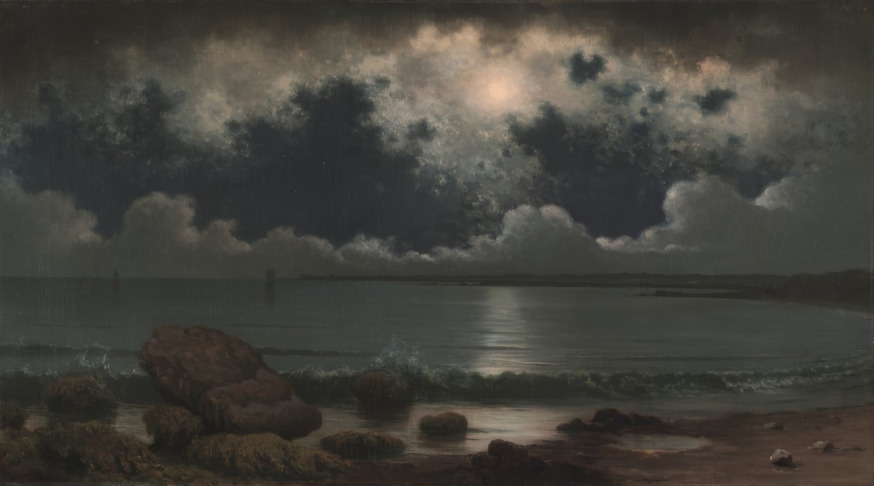 Martin Johnson Heade / "Point Judith, Rhode Island", 1867-1868 by Martin Johnson Heade