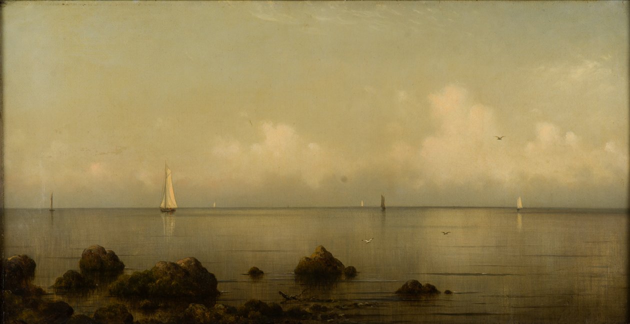 Yüksük Adası, CT, 1875-1876 by Martin Johnson Heade