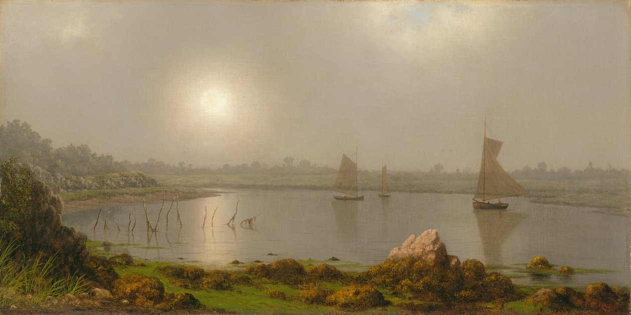 York Limanı, Maine Sahili by Martin Johnson Heade