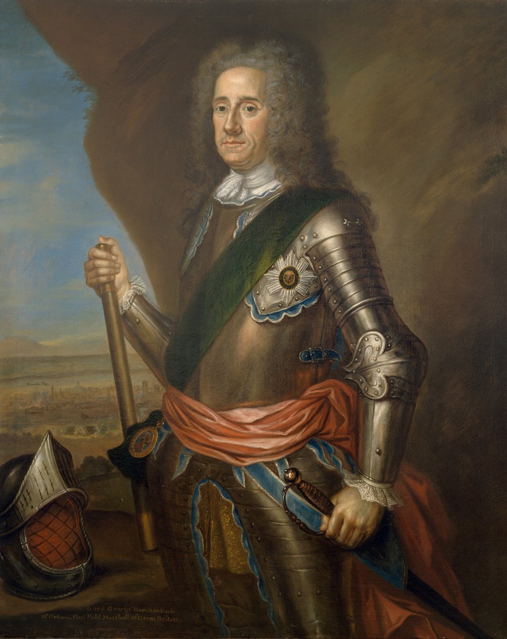 Lord George Hamilton (1666-1737) Orkney Kontu, c.1736 (ayrıca bkz. 150350) by Martin Maingaud