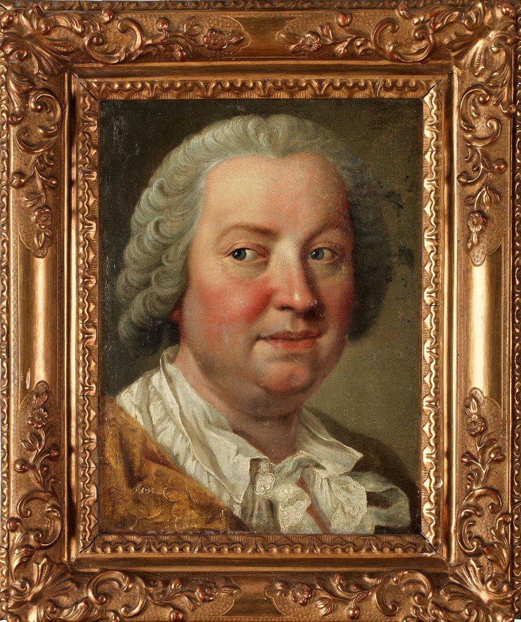 Otoportre - Tablo Martin van Meytens Genç (1695-1770), tuval üzerine yağlıboya, 36x26.5 cm - Otoportre, Tuval üzerine yağlıboya Martin van Meytens Genç - Özel Koleksiyon by Martin Meytens the Younger