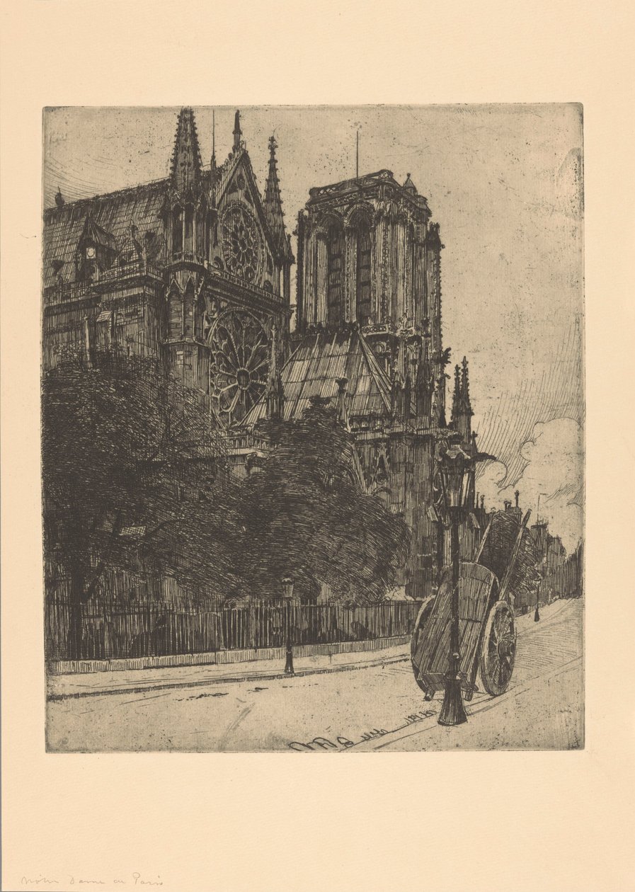 Paris'in Notre Dame'ı by Martin Monnickendam