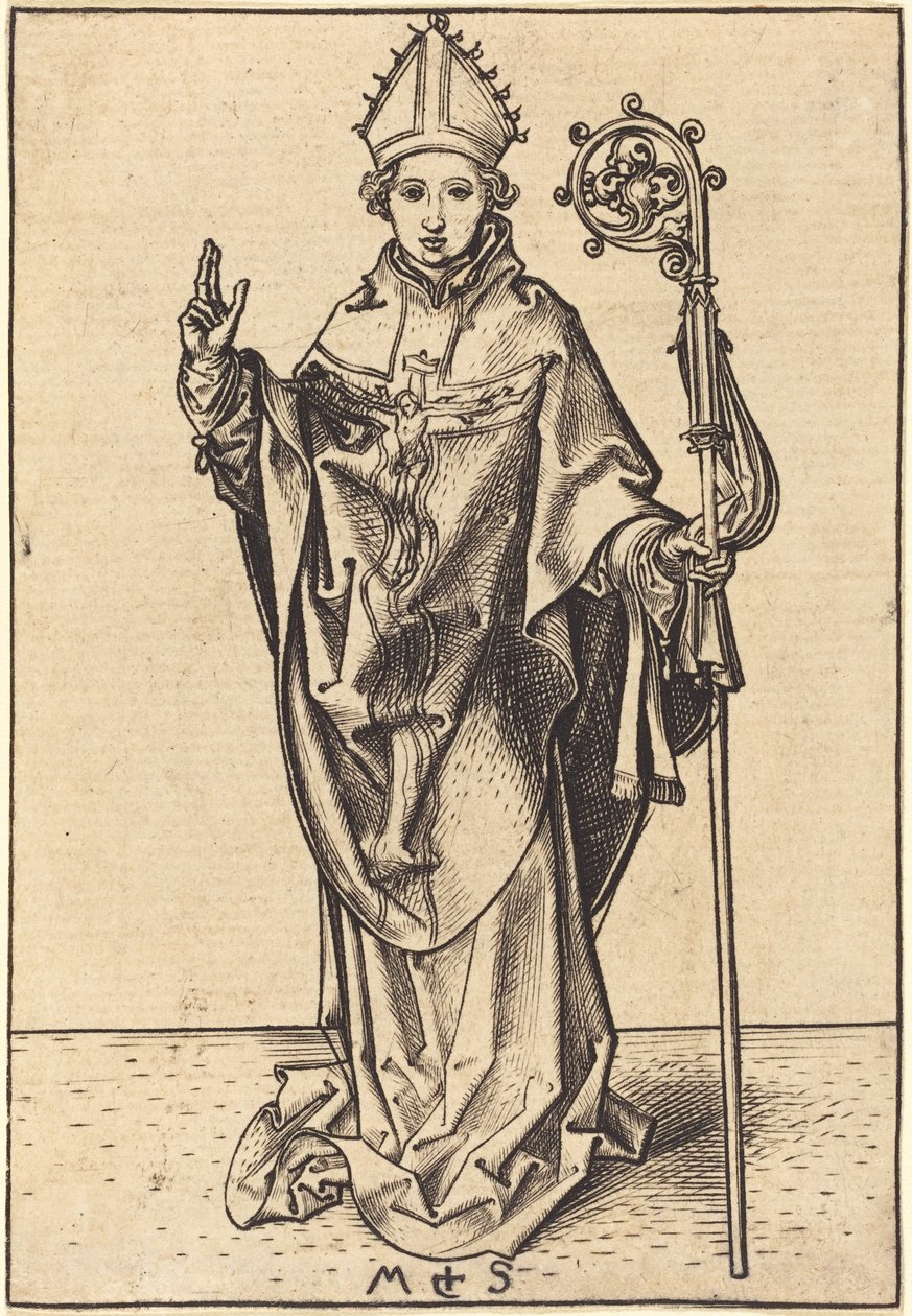 Bir Piskopos by Martin Schongauer