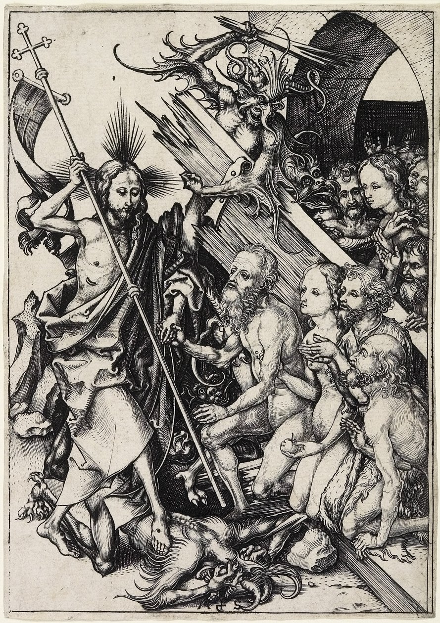 Araftaki İsa, c. 1480 by Martin Schongauer