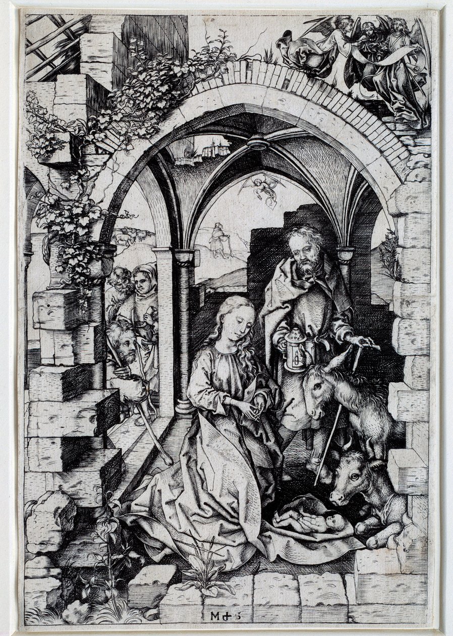 Martin Schongauer (1450-1491) 15. yüzyıl Paris