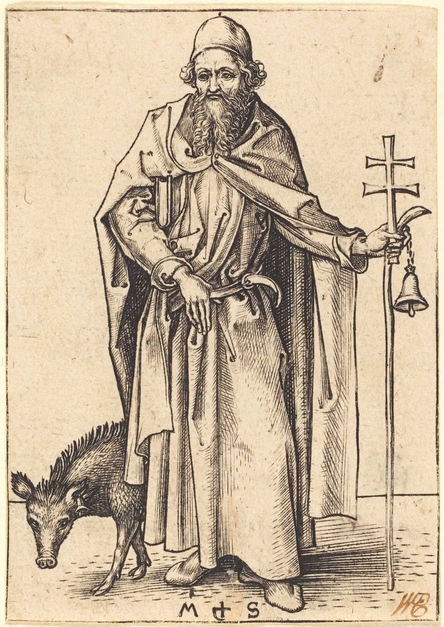 Aziz Antuan by Martin Schongauer