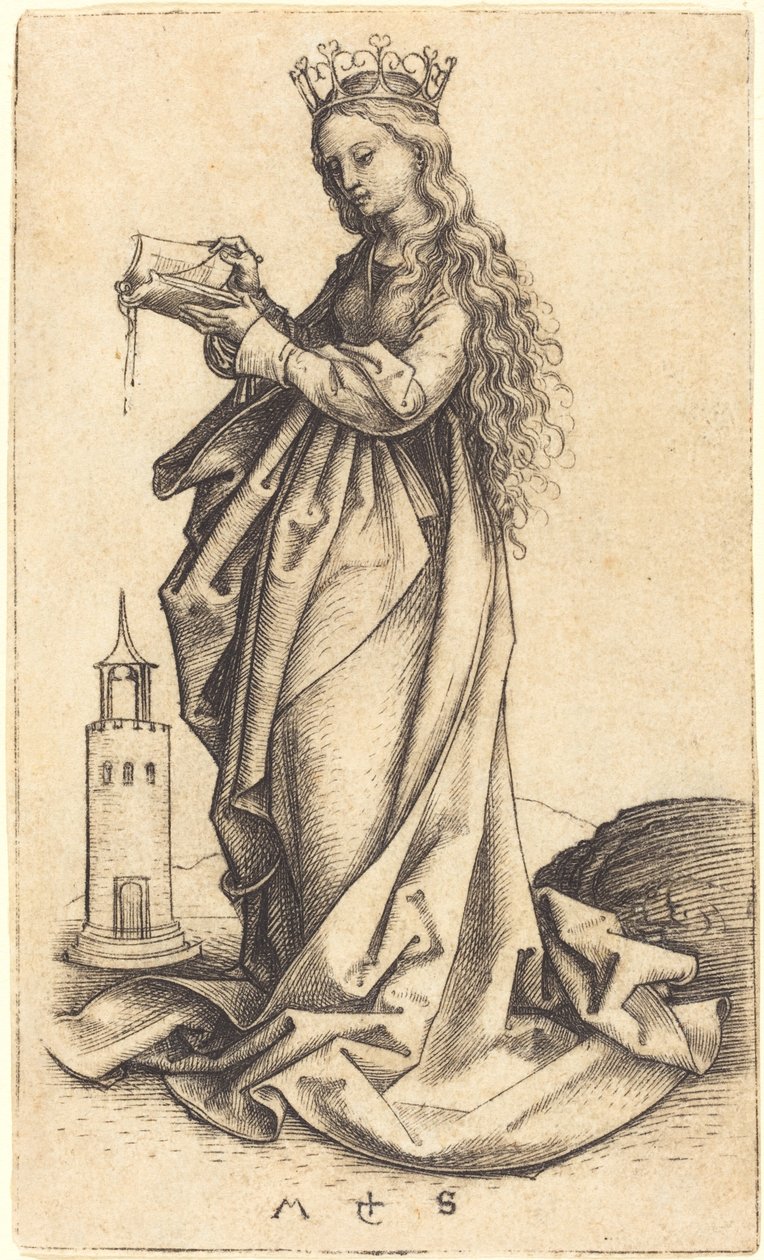 Aziz Barbara by Martin Schongauer