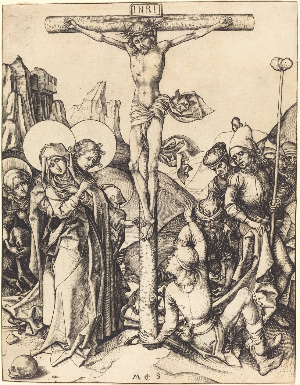 Çarmıha Gerilme by Martin Schongauer