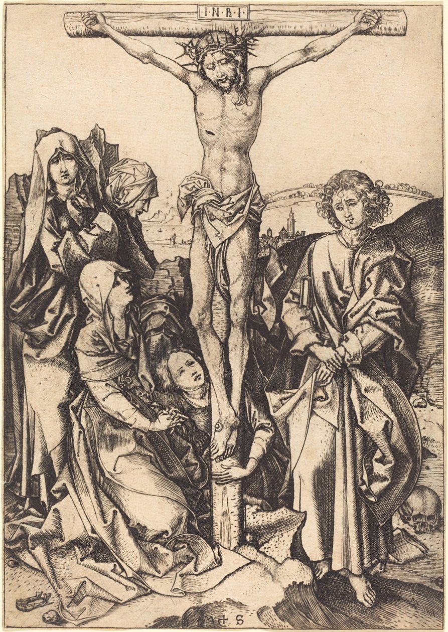 Çarmıha Gerilme by Martin Schongauer