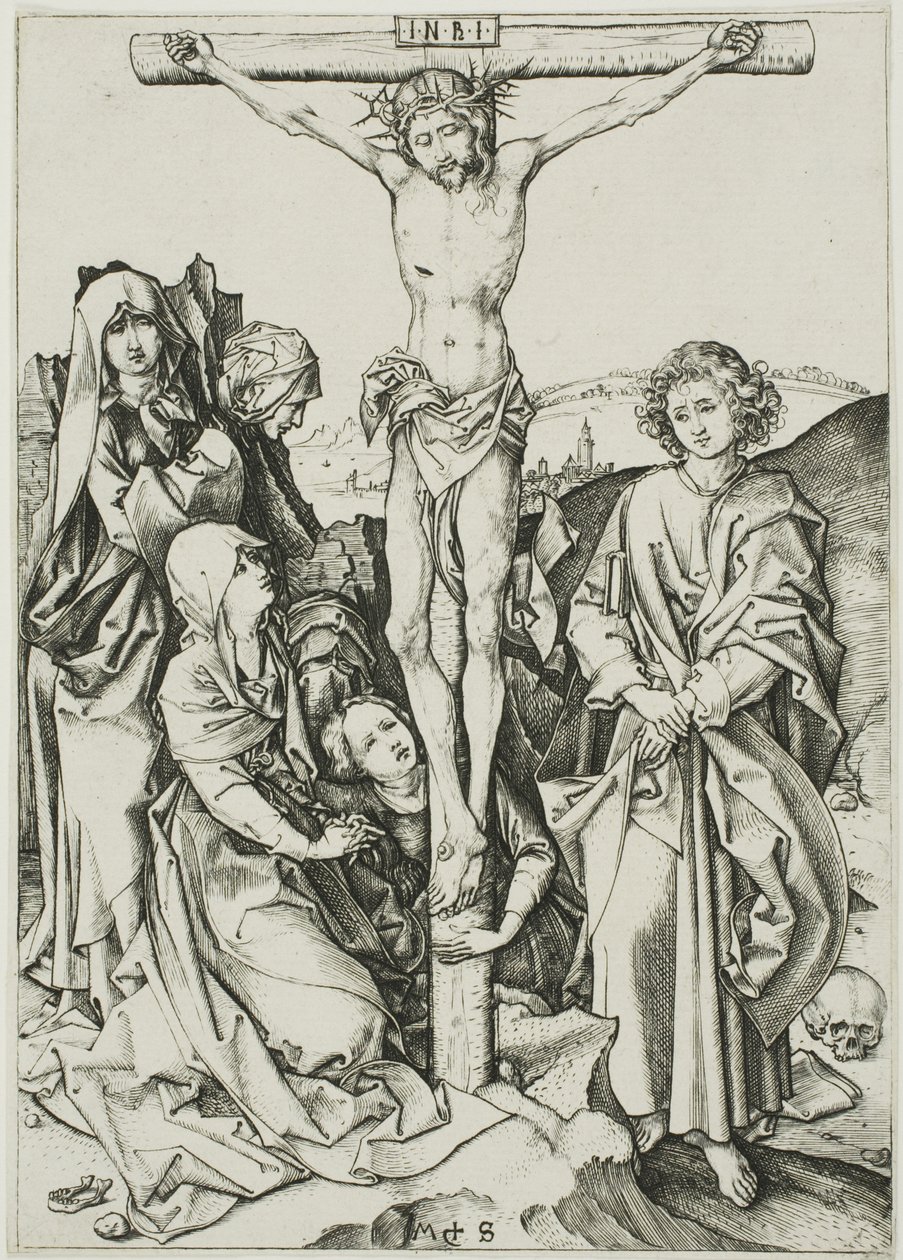 Çarmıha Gerilme, Tutkudan by Martin Schongauer