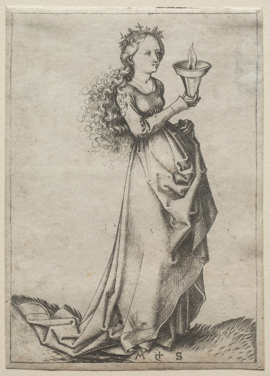 İlk Bilge Bakire by Martin Schongauer