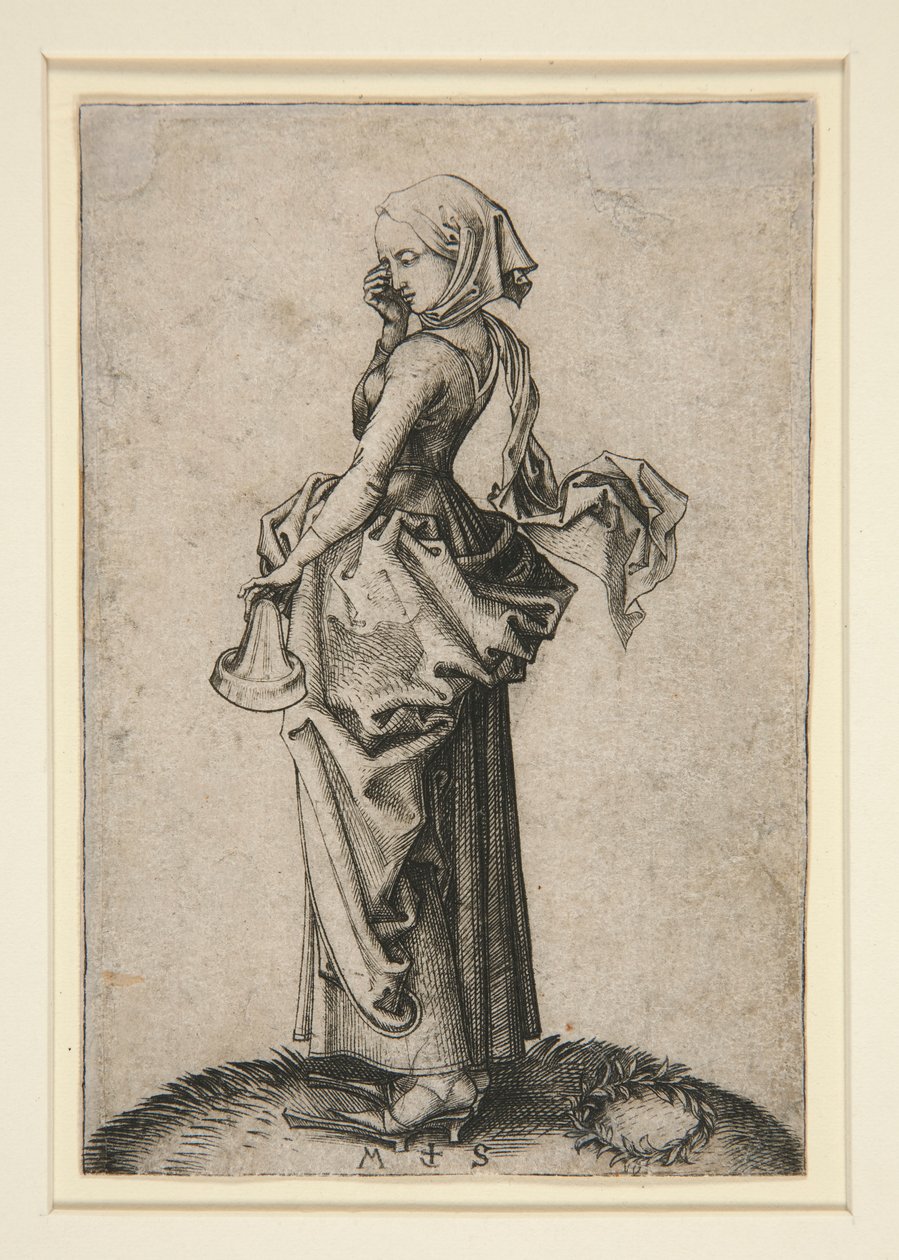 aptal bakire by Martin Schongauer