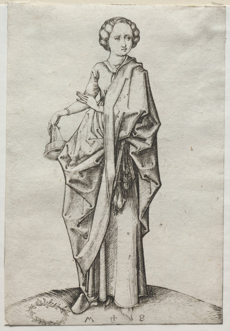 Aptal Bakirelerin Dördüncüsü by Martin Schongauer