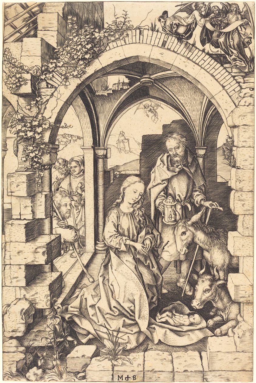 Doğuş by Martin Schongauer