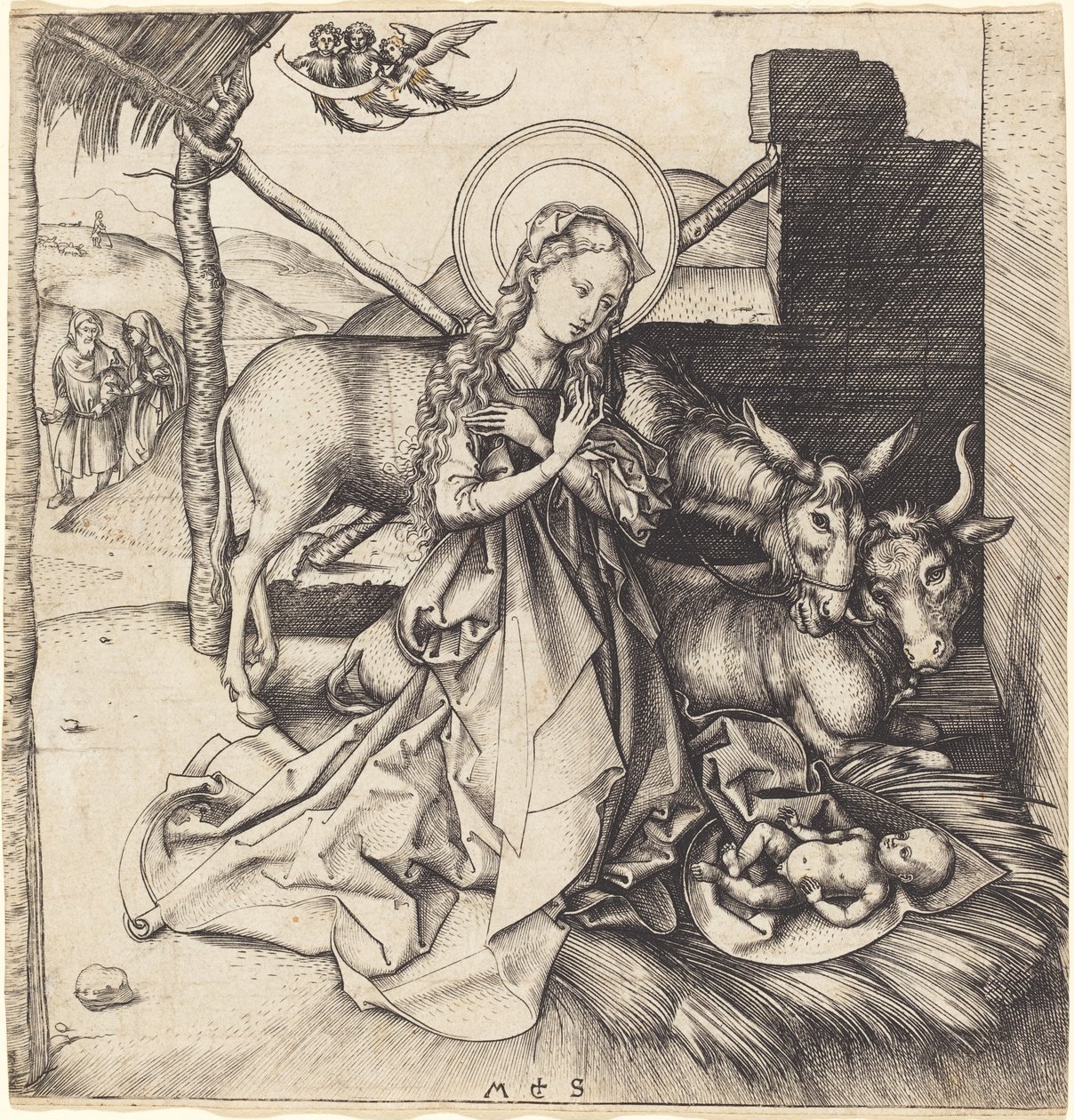 Doğuş by Martin Schongauer