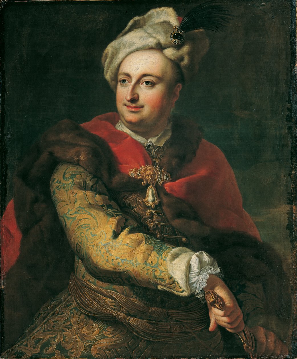 Macar Kostümlü Bir Adamın Portresi (Imre Graf Tökölyi?) by Martin van Meytens d. J.