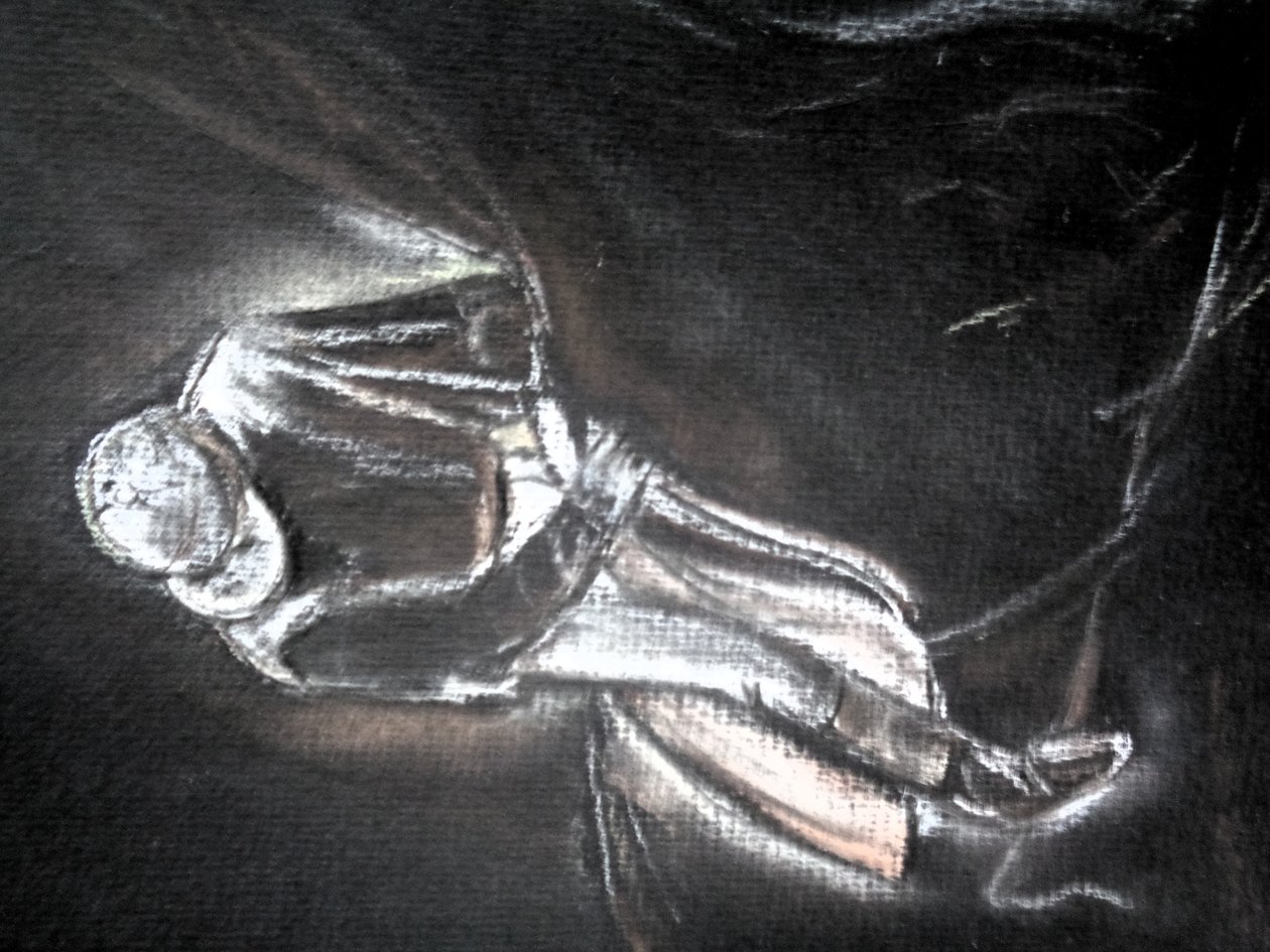 Degas#39;tan Sonra Çalışma - Saygı by Martina Konitzky