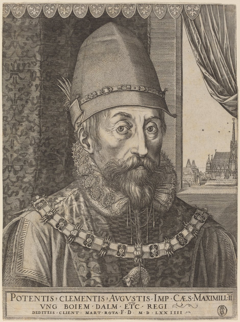 İmparator Maximilian II by Martino Rota