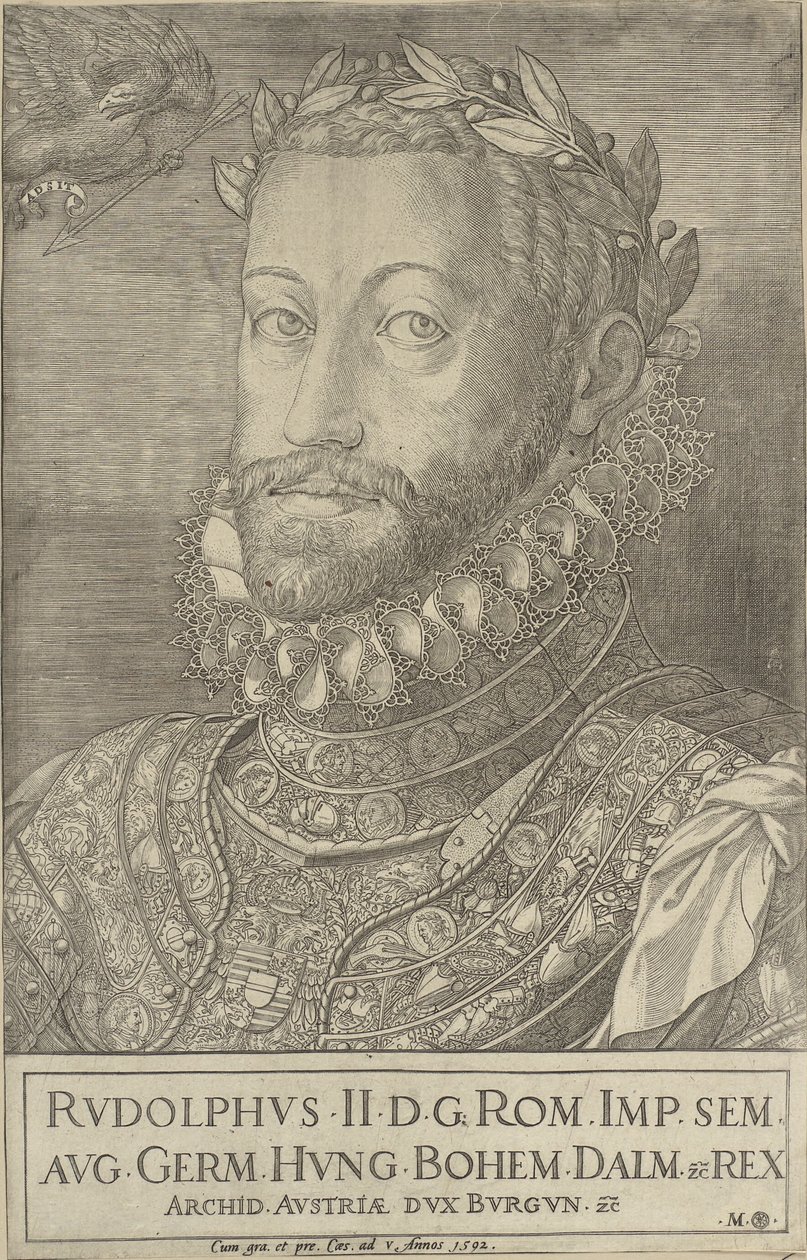 İmparator Rudolf II by Martino Rota