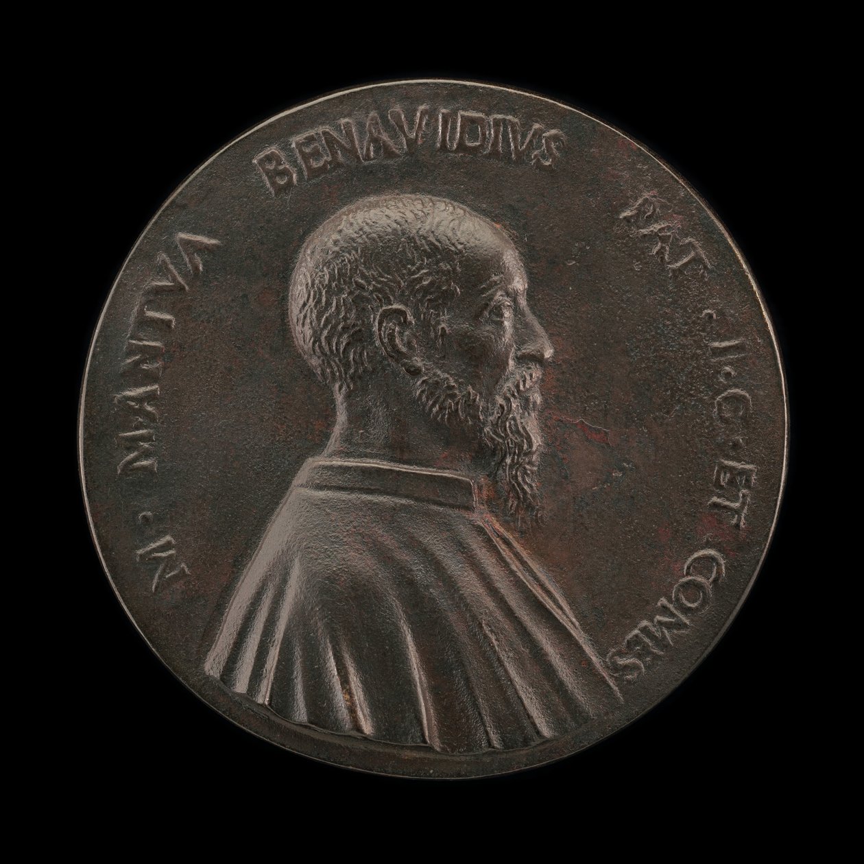 Marco Mantova Benavides, 1489-1582, Avukat ve Koleksiyoncu [ön yüz]. by Martino da Bergamo