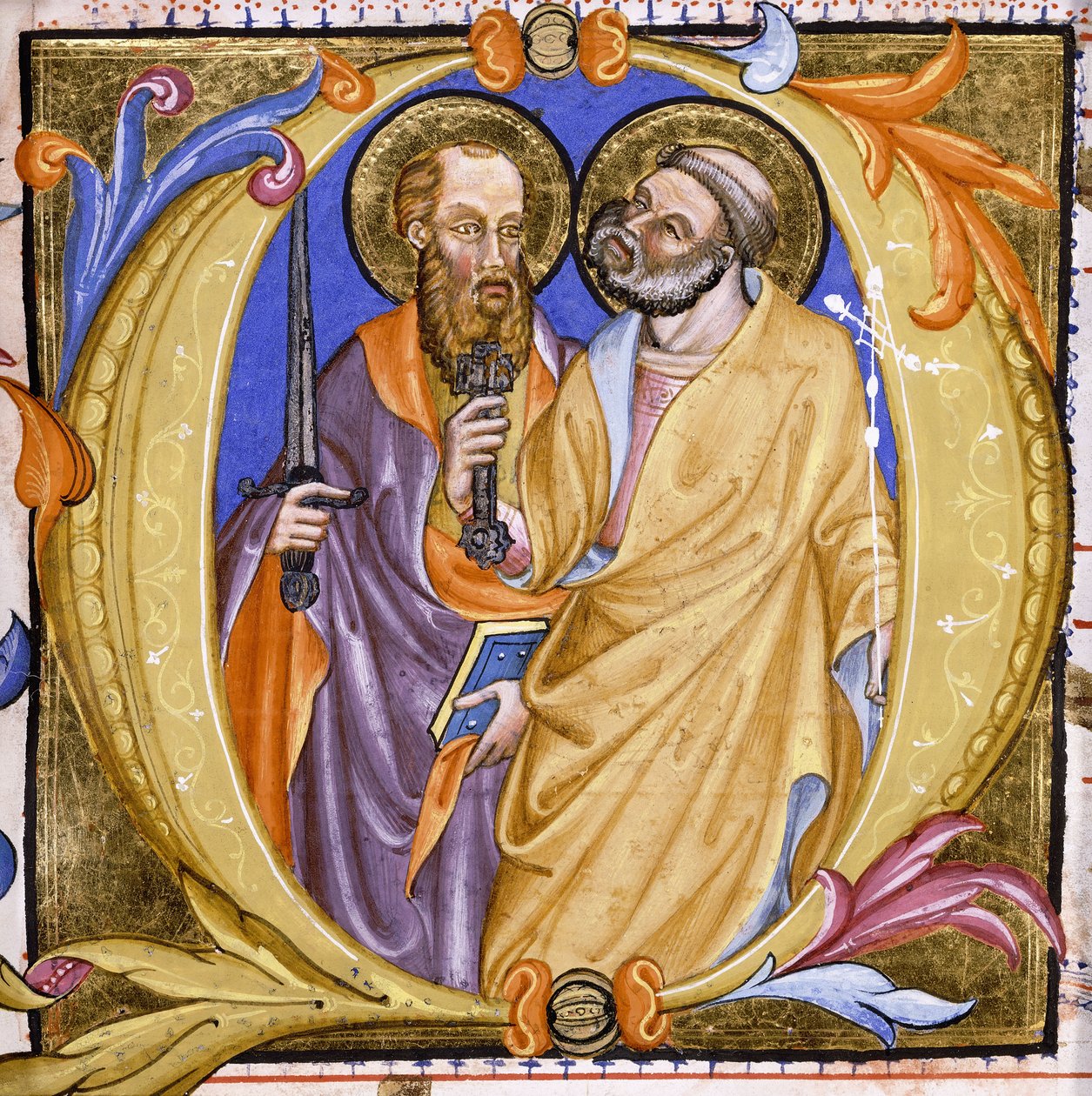 Aziz Peter ve Paul, c.1400 by Martino de Bartolomeo