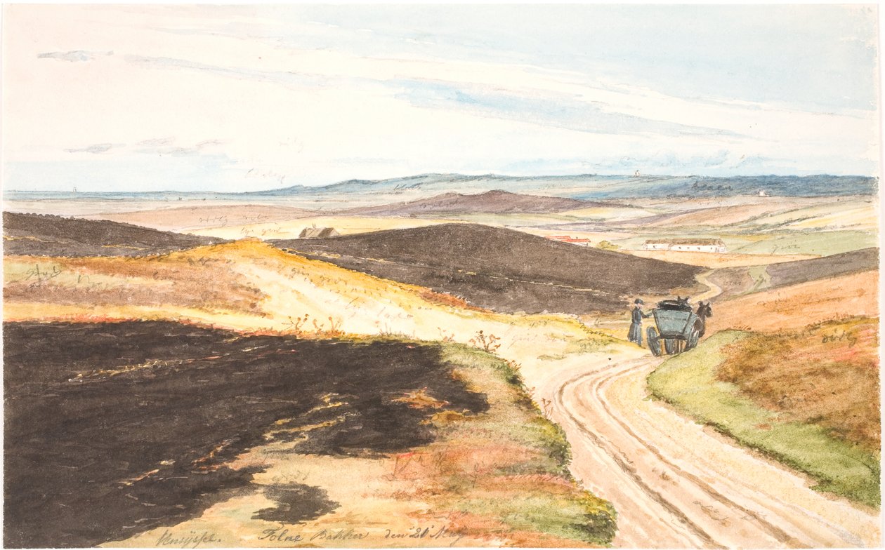 Hulvej, Tolne fırıncısı, Vendsyssel, 21 Mayıs 1833 by Martinus Rørbye