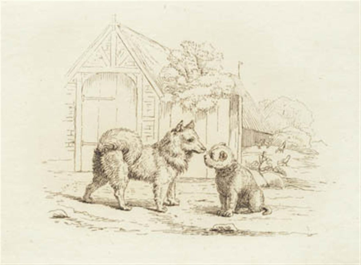 Hey tarafından "Çocuklar için Yarım Yüz Masal" için İllüstrasyon by Martinus Rørbye