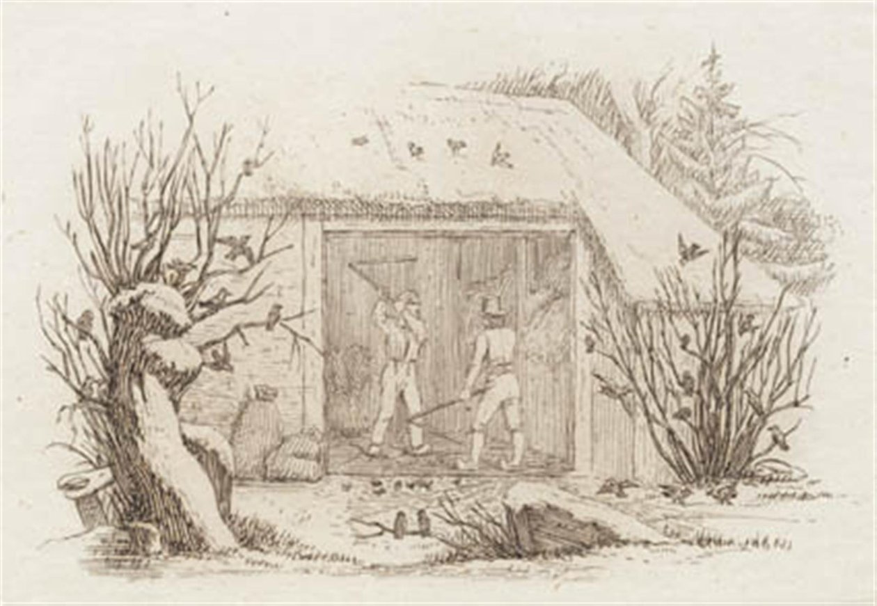 Hey tarafından "Çocuklar için Yarım Yüz Masal" için İllüstrasyon by Martinus Rørbye
