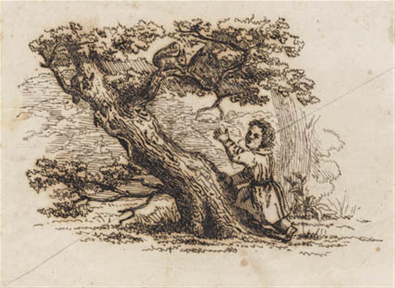 Hey tarafından "Çocuklar için Yarım Yüz Masal" için İllüstrasyon by Martinus Rørbye