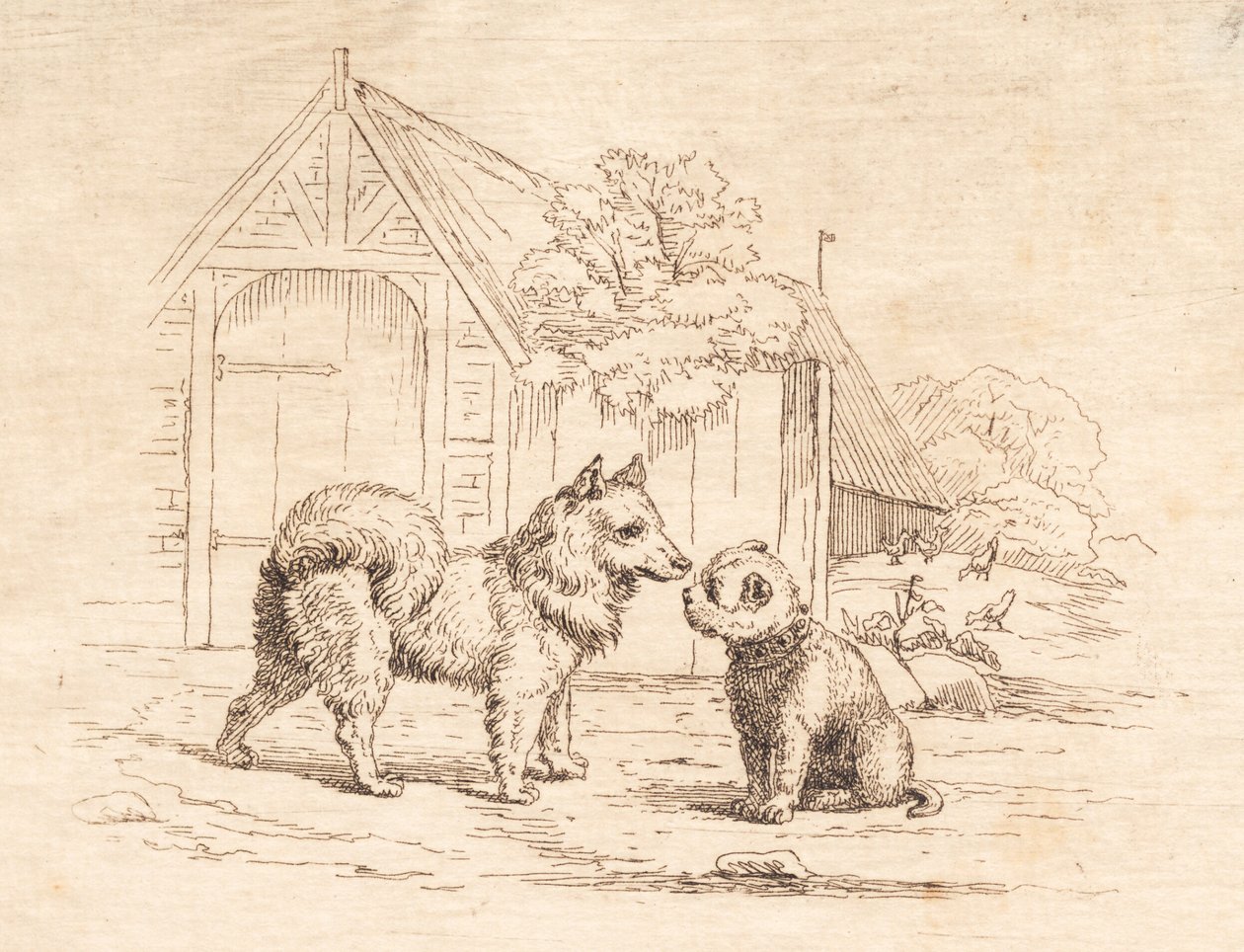 Hey tarafından "Çocuklar için Yarım Yüz Masal" için İllüstrasyon by Martinus Rørbye