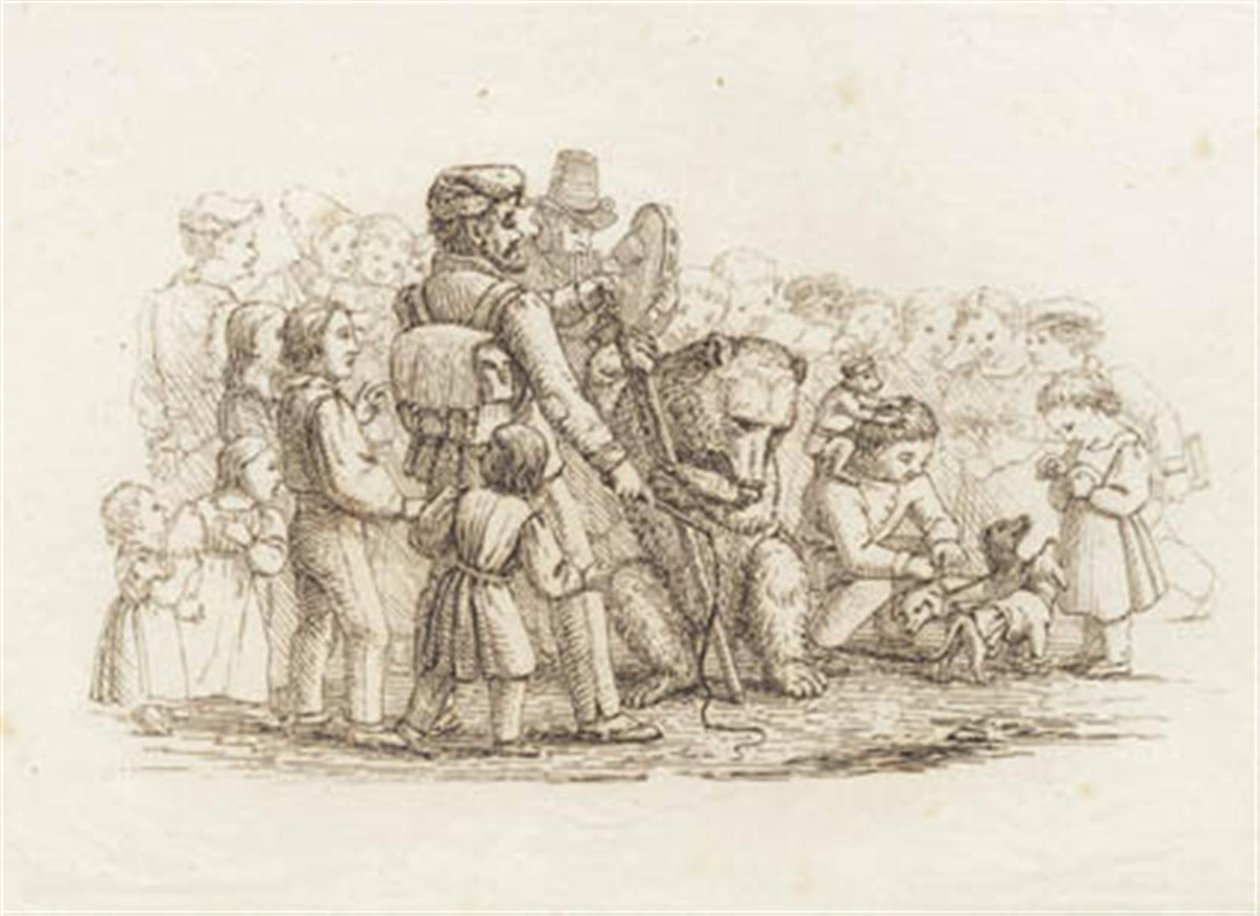Hey tarafından "Çocuklar için Yarım Yüz Masal" için İllüstrasyon by Martinus Rørbye