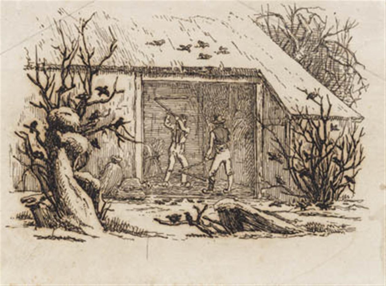Hey tarafından "Çocuklar için Yarım Yüz Masal" için İllüstrasyon by Martinus Rørbye