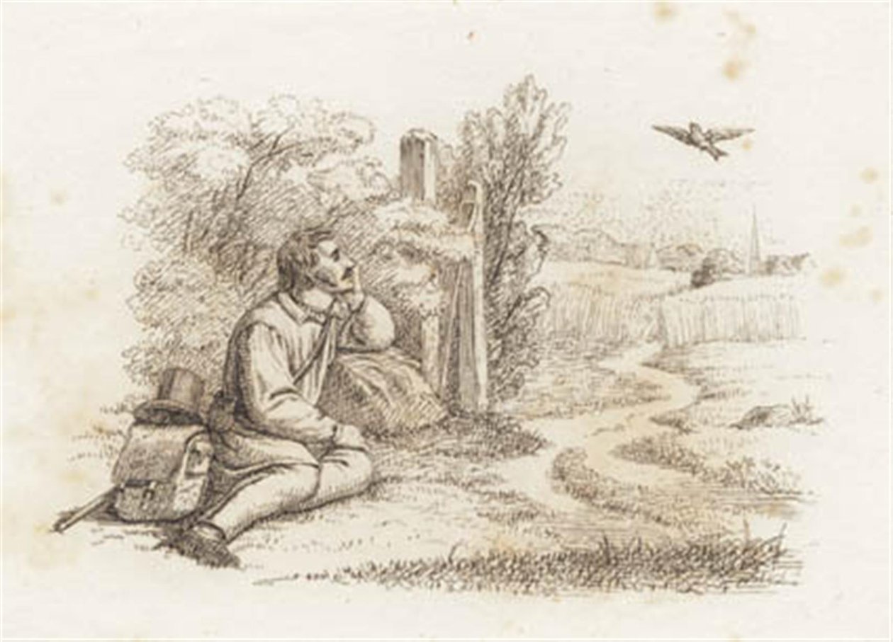 Hey tarafından "Çocuklar için Yarım Yüz Masal" için İllüstrasyon by Martinus Rørbye