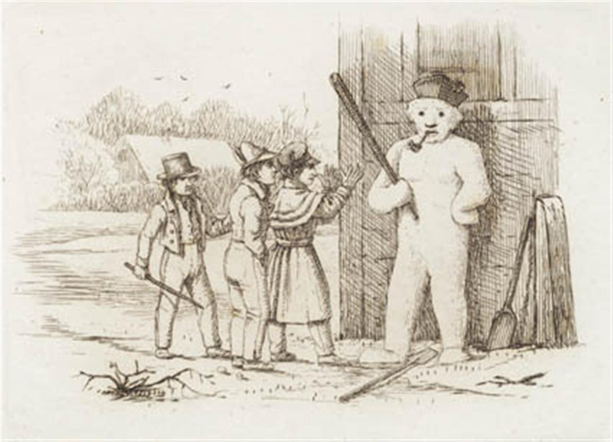 Hey tarafından "Çocuklar için Yarım Yüz Masal" için İllüstrasyon by Martinus Rørbye