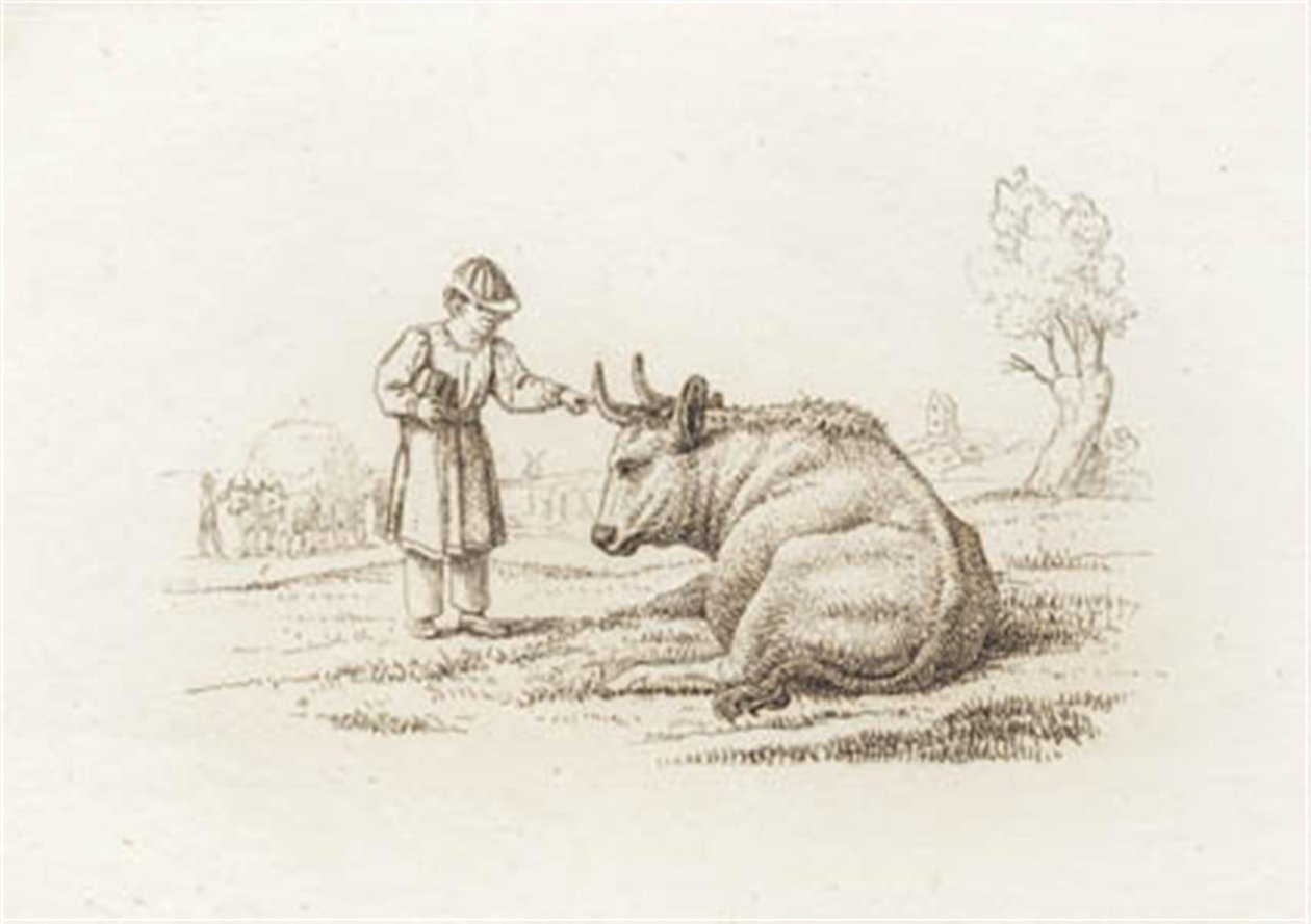 Hey tarafından "Çocuklar için Yarım Yüz Masal" için İllüstrasyon by Martinus Rørbye