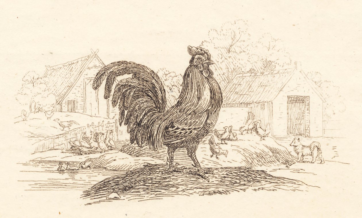 Hey tarafından "Çocuklar için Yarım Yüz Masal" için İllüstrasyon by Martinus Rørbye