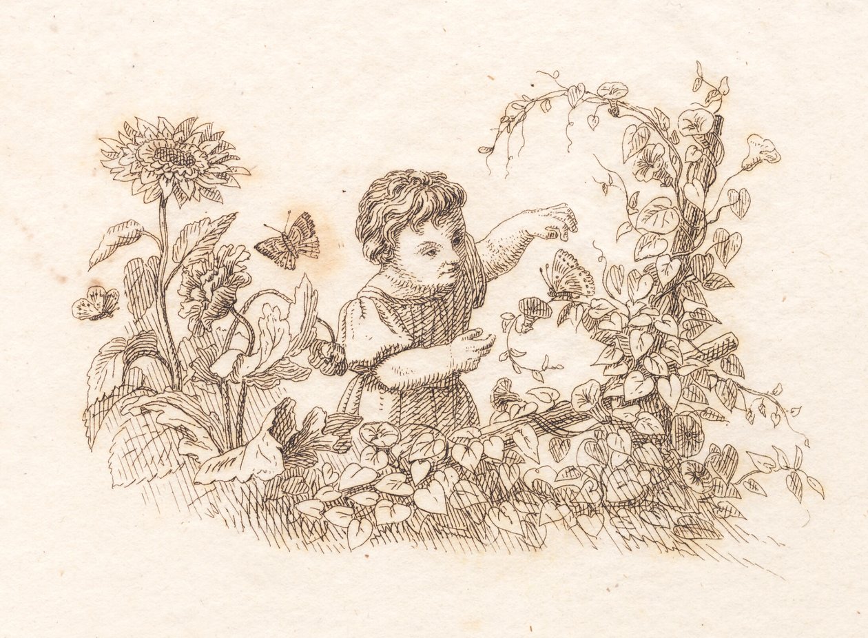Hey tarafından "Çocuklar için Yarım Yüz Masal" için İllüstrasyon by Martinus Rørbye