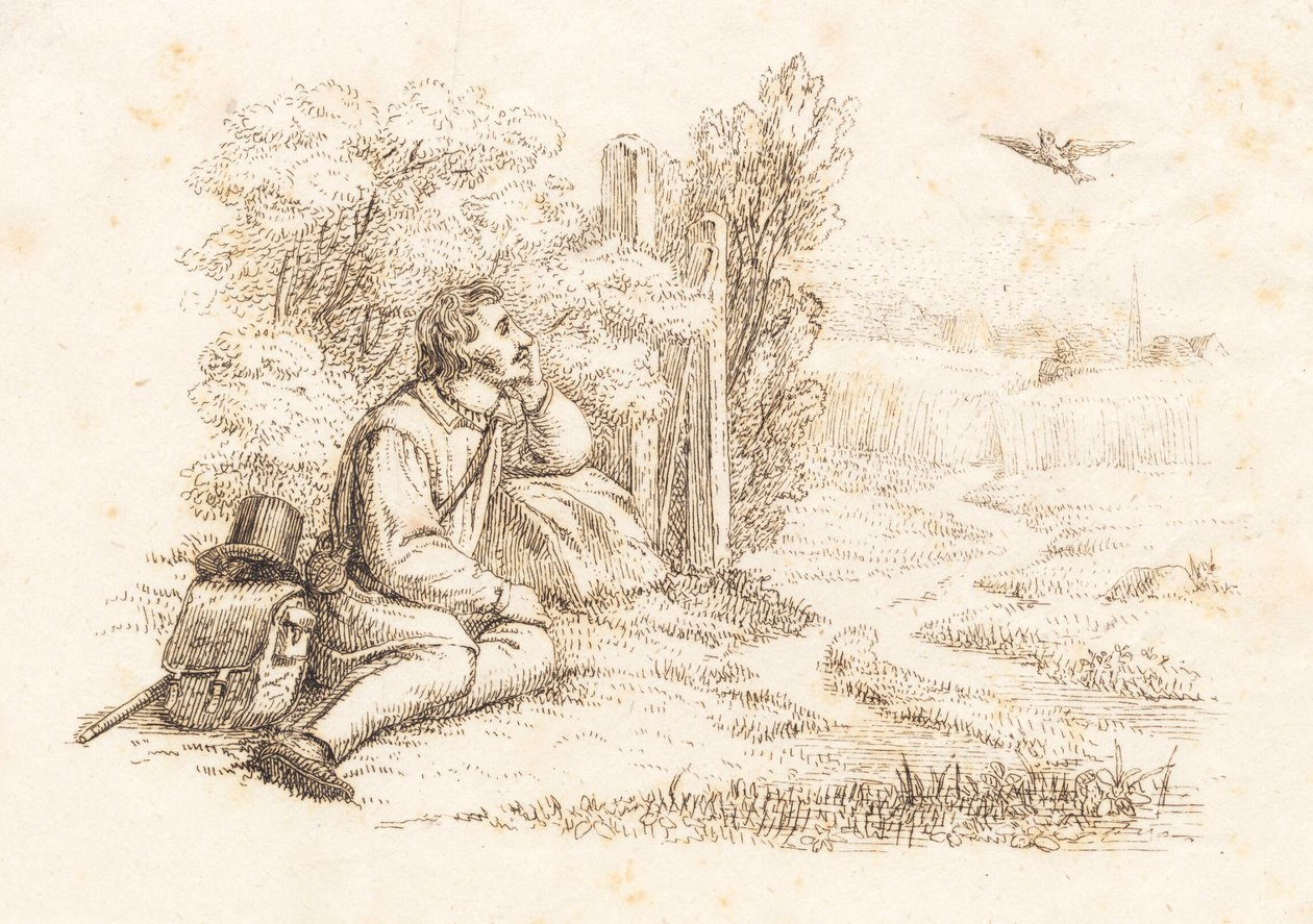 Hey tarafından "Çocuklar için Yarım Yüz Masal" için İllüstrasyon by Martinus Rørbye