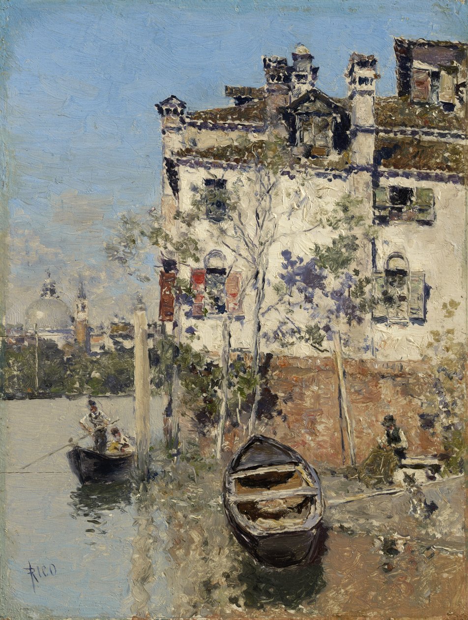 Venedik, Kanaldaki Ev, c.1900 by Martín Rico y Ortega