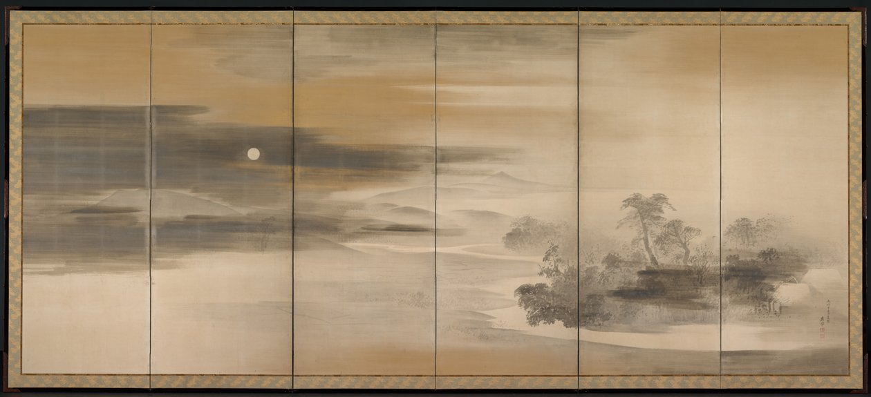 Yaz Gecesi, Kış Günü, 1784. by Maruyama Okyo