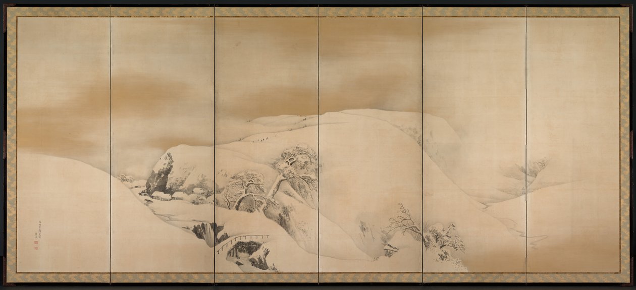 Kış Günü, 1784. by Maruyama Okyo