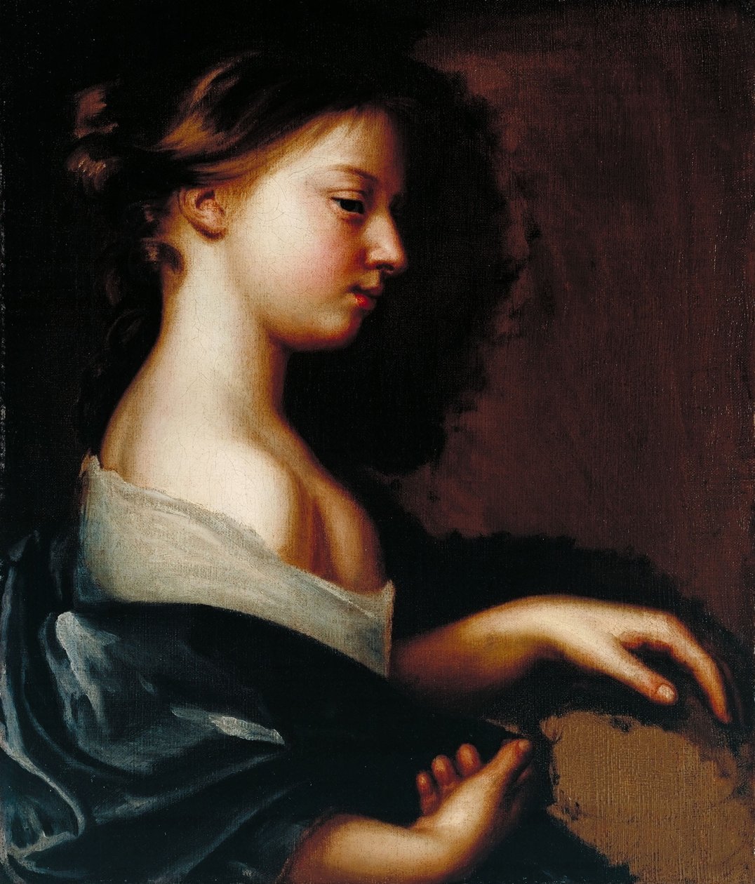 Genç Bir Kızın Portresi by Mary Beale