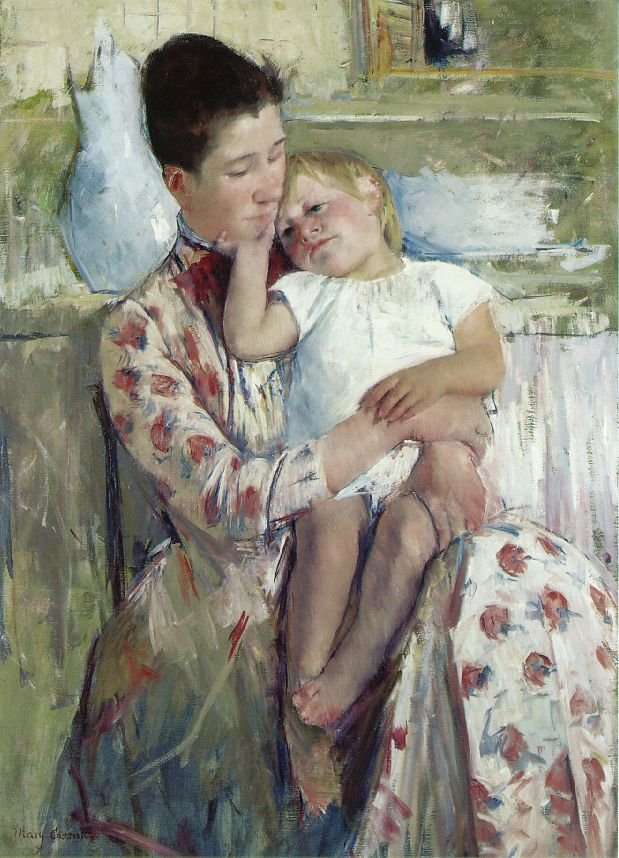 Anne ve Çocuk by Mary Cassatt