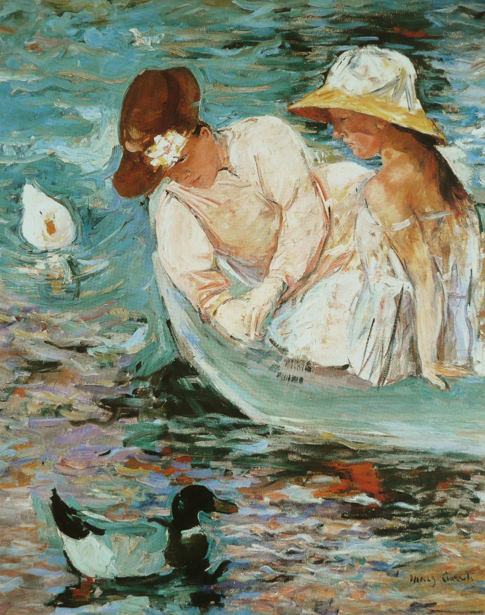 Summertimenfranzais: Yaz by Mary Cassatt