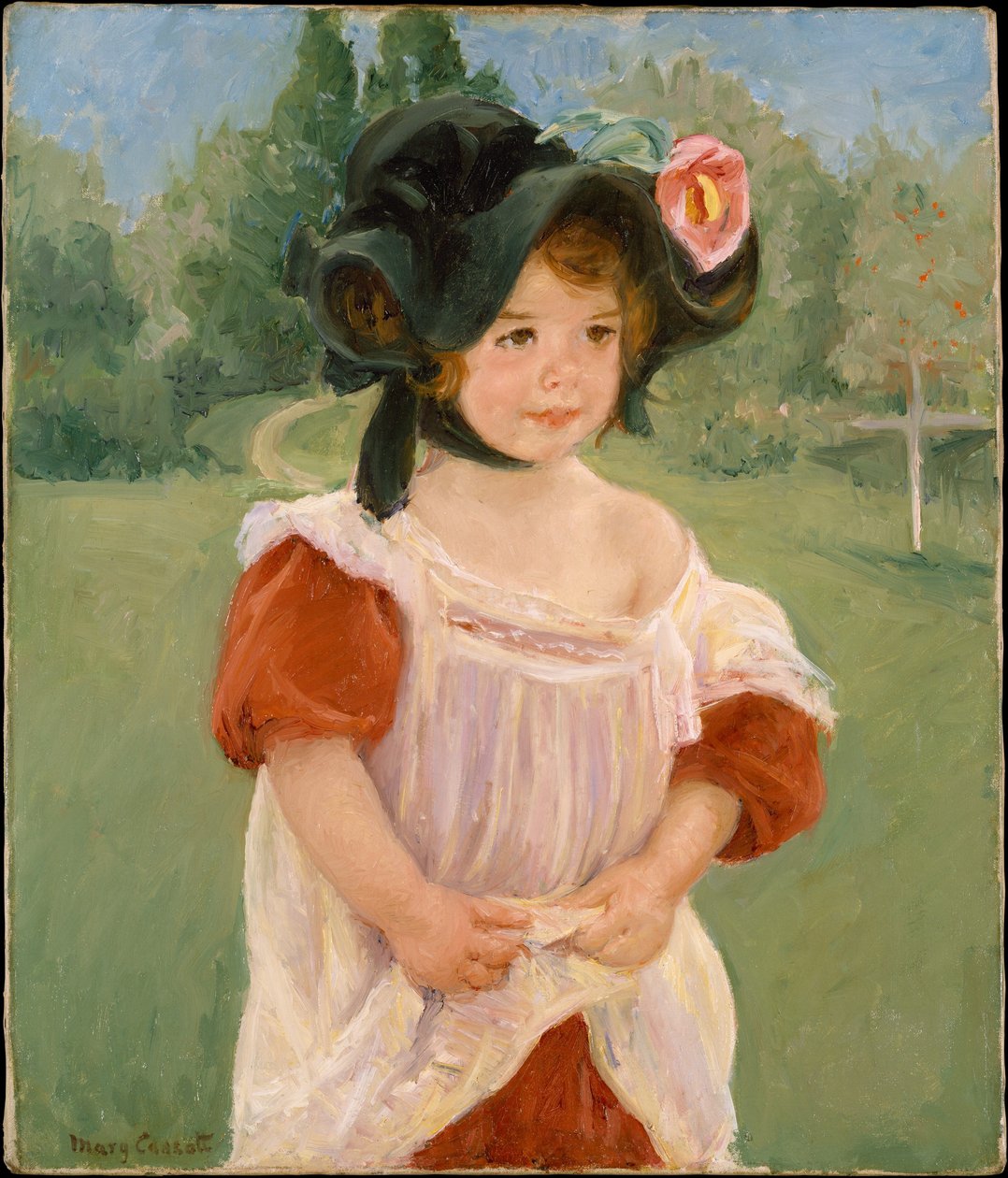 Bahçede Çocukluk by Mary Cassatt