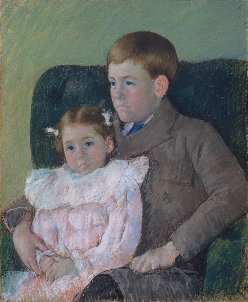 Gardner ve Ellen Mary Cassatt by Mary Cassatt